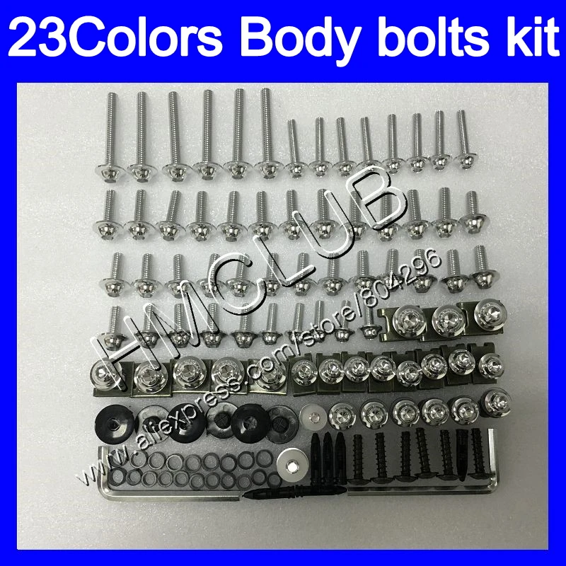 

Complete Fairing bolts kit For HONDA CBR125R 02 03 04 05 06 CBR 125R CBR125 2002 2003 2004 05 2006 Full Body screws Nuts screw