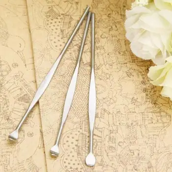 

3 Pcs Ear Wax Remover Stainless Steel Ear Pick Cleaner Wax Curette Remover Cleaner Care Tool EarPick Health Care Accessorices