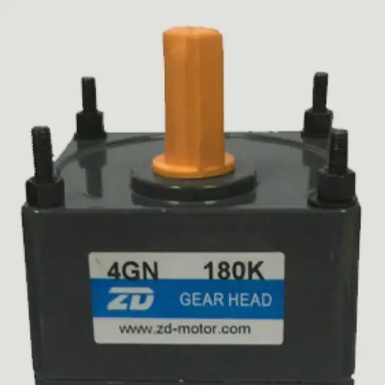

Only the reducer without the engine 80x80mm flange size 4GN180K or 4GN-250K GPG AC gear box reducer