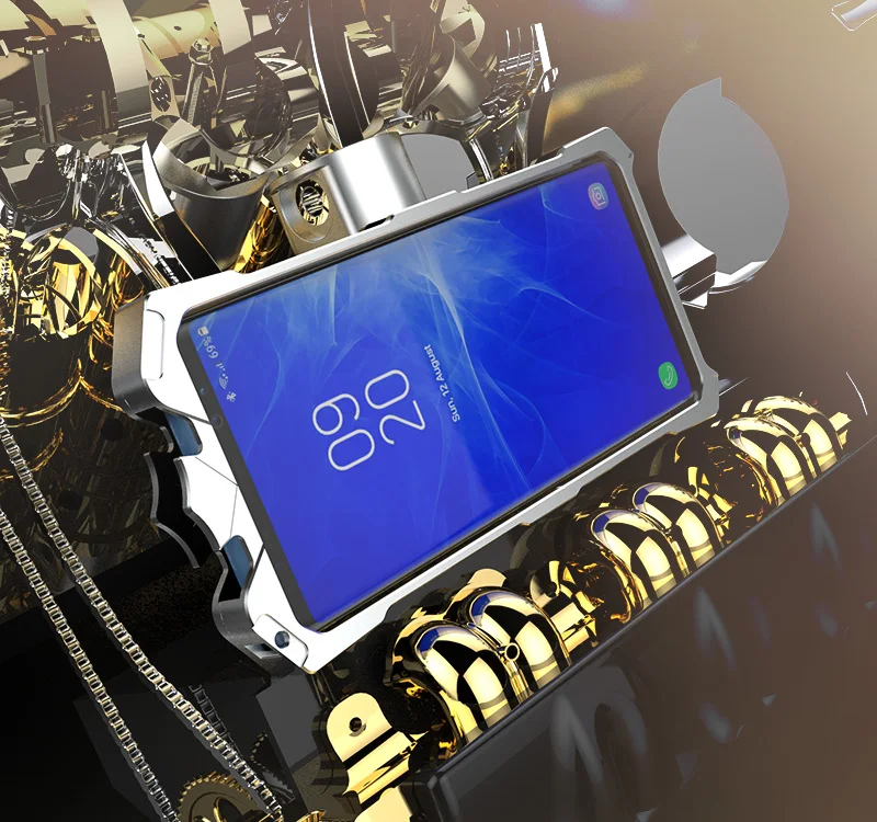 Для Samsung Galaxy Note 9 чехол Zimon бронированный металлический мощный для SS Not9