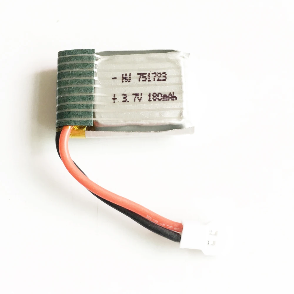 3.7V 20C 180mAh 751723 Lipo lithium polymer rechargeable Battery For X5
