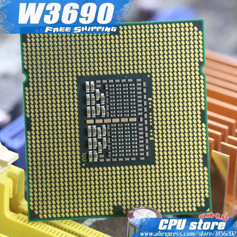 Процессор Intel Xeon W3690 cpu/3,46 ГГц/LGA1366/12 МБ кэш L3/шесть ядер/серверный cpu, есть, ЦП W3680