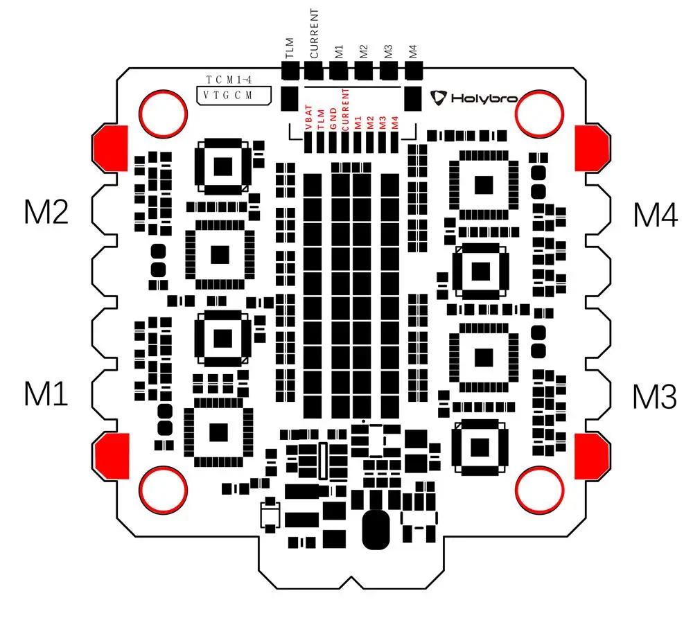 Holybro Tekko32 F3 Металл 65A BLheli_32 4-6S 4в1 ESC DShot1200 w/F3 MCU и датчик тока для радиоуправляемого дрона FPV гоночная запчасть