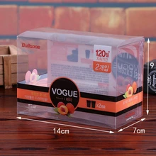 Быстрая на заказ глянцевая печать ламинированием обработка прозрачные пластиковые компоненты коробка бесплатный образец- PX20081