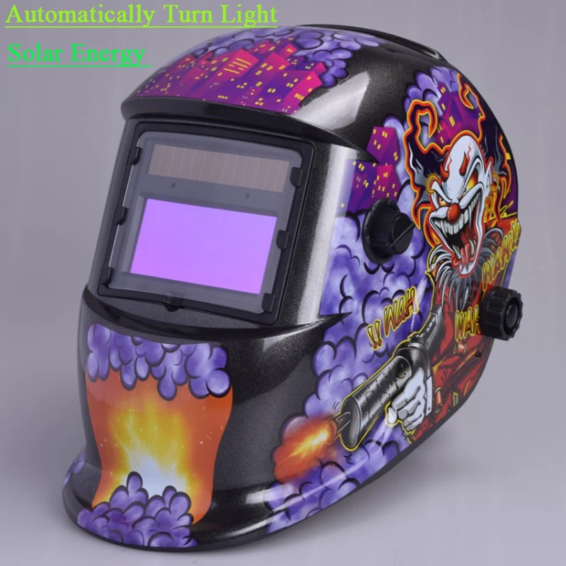 

Head-Mounted LCD Welding Protection Mask Solar Automatic Variable Light Welder Cap Welding Helmet Soldering Tools