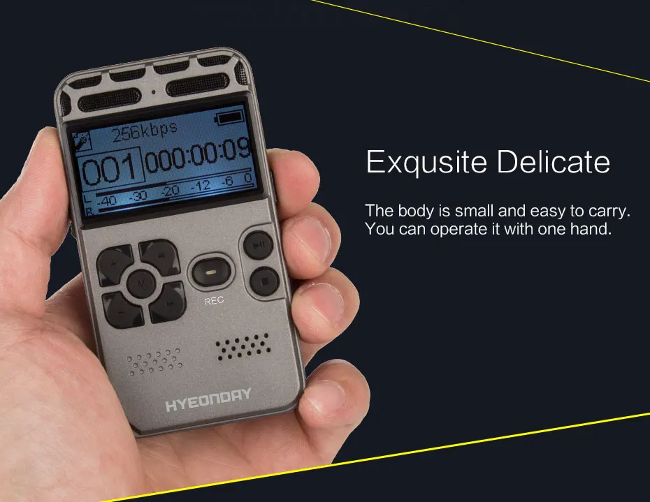 rechargeable voice recorder
