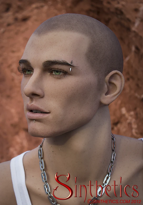 synthetic male doll
