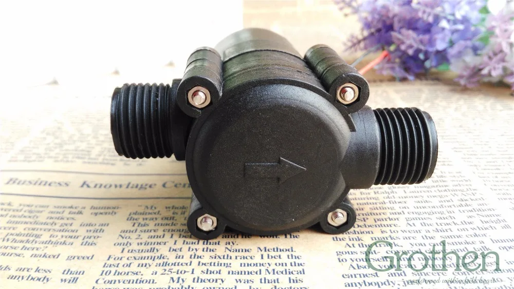 

3.5w 9.8-18.5 V DC Hydroelectric hydro generatorwater charger hydro water flow generator