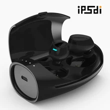 

IPSDI Mini Bluetooth Earphone with Mic Wireless Headset Music Earbud Bluetooth V4.1 Noise Canceling for Iphone,Xiaomi,Samsung