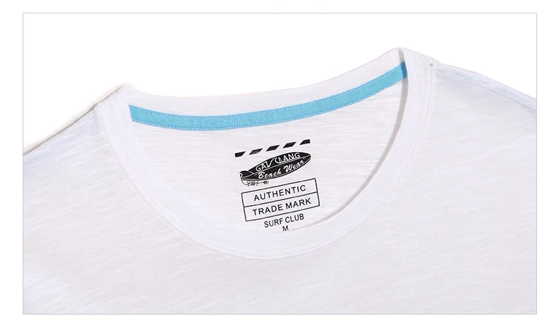 Gailang бренд летняя модная мужская футболка из хлопка с коротким рукавом, повседневные футболки с принтом, Мужская одежда, футболки с круглым вырезом