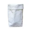 Крафт-бумага мешок завод горшки для растений Прачечная сумка игрушка косметичка INS стиль одежда корзина для хранения фотографии домашний декор - Цвет: White