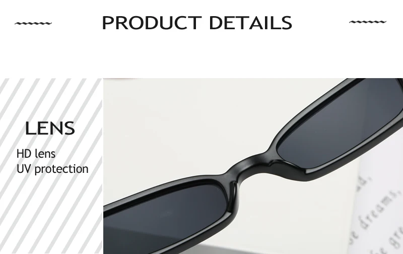 Маленькая оправа, винтажные прямоугольные солнцезащитные очки для женщин, фирменный дизайн, черные солнцезащитные очки, мужские ретро очки, узкие квадратные очки, оттенки