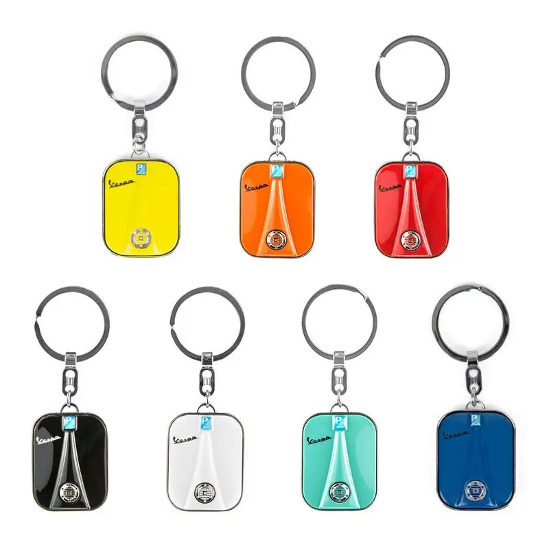 Motorcycle Key Chain Key Rings For VESPA LX Sprint Primavera GTS300 Keyring llavero Vespa Porte Clef Moto Keychain Sleutelhanger