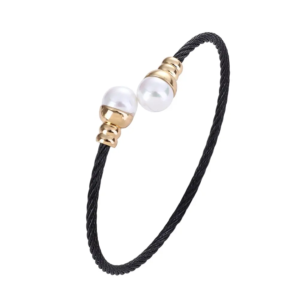 

A08 Stainless steel bracelet Female Bangle Temperament Jewelry Ladies Gift Antique Design Women Bangle Elegant Charms 2019