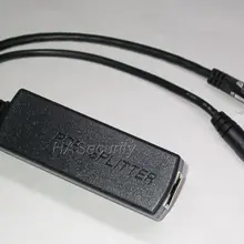 POE spliter для ip-камер видеонаблюдения IEEE802.3af/at DC48V вход DC12V/1.5A выход средний-Span 4/5(+) 7/8(-) конец-Span 1/2/3/6