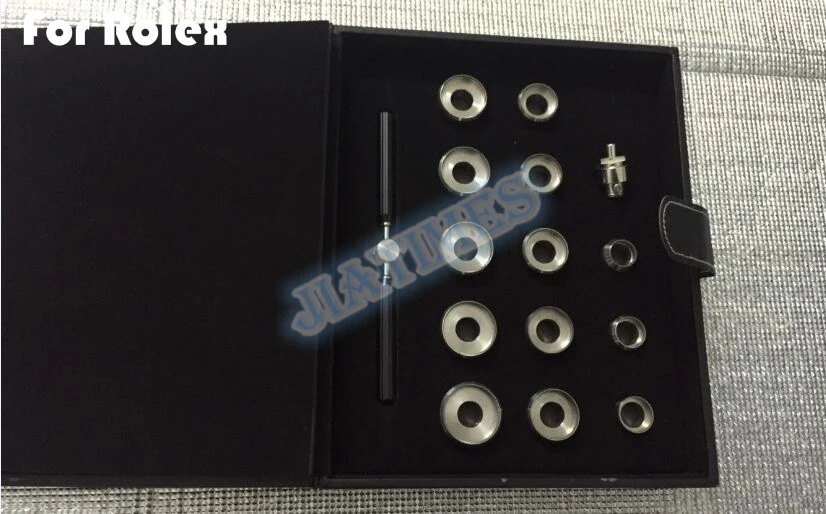 Case Back Opener Remover Wrench Tool Set Rlx Watch Use 13 Die Leather for Repair | Наручные часы