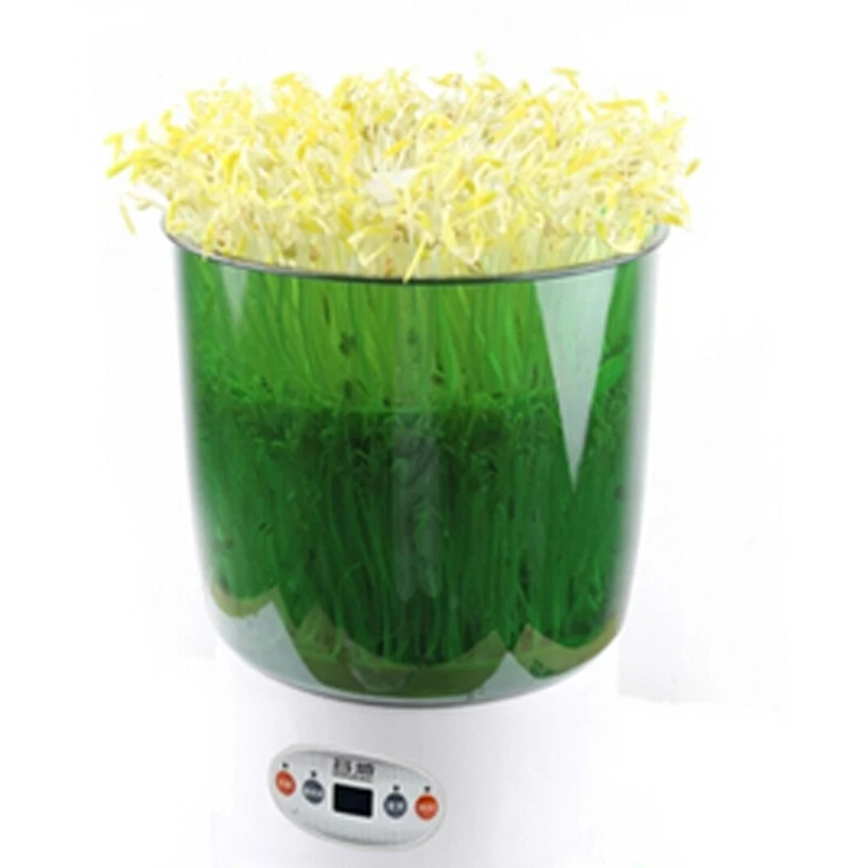 Bean Sprout Maker большой емкости Новое Обновление Умный зеленый Семена бобов, растущий автоматический аппарат для проращивания фасоли 220 В