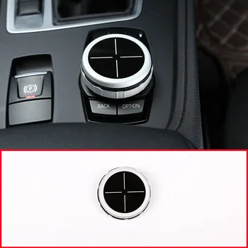 

For BMW 1 3 5 Series GT X1 X3 F30 F10 X1 X3 F48 F25 Multimedia Knob Button Trim Refit idrive Car Accessories