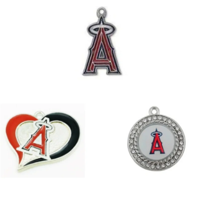 Newest Enamel Los Angeles Angels Of Anaheim Baseball Team Pendant