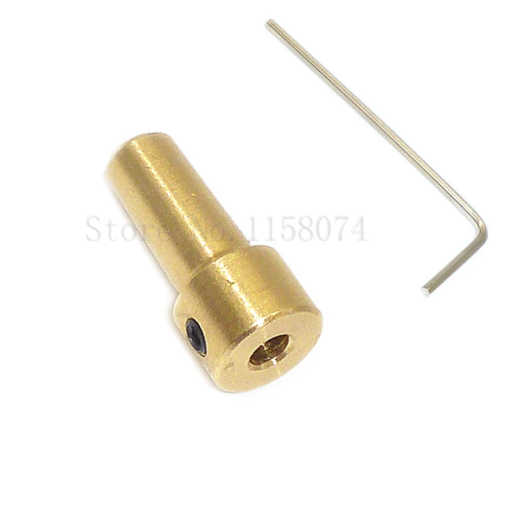 Drill Chuck Clamp Connection Rod 3.17mm Brass Coupling Coupler Shafts