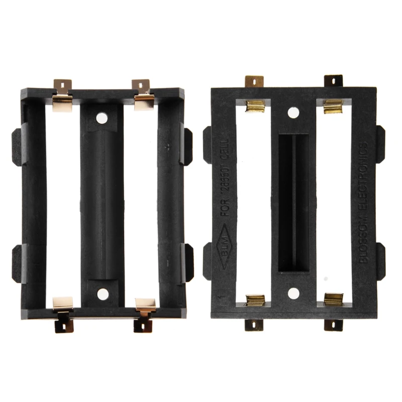 

DIY Battery Container Holder SMD Box For 2x 26650 3.7V Rechargeable Battery 4Pin
