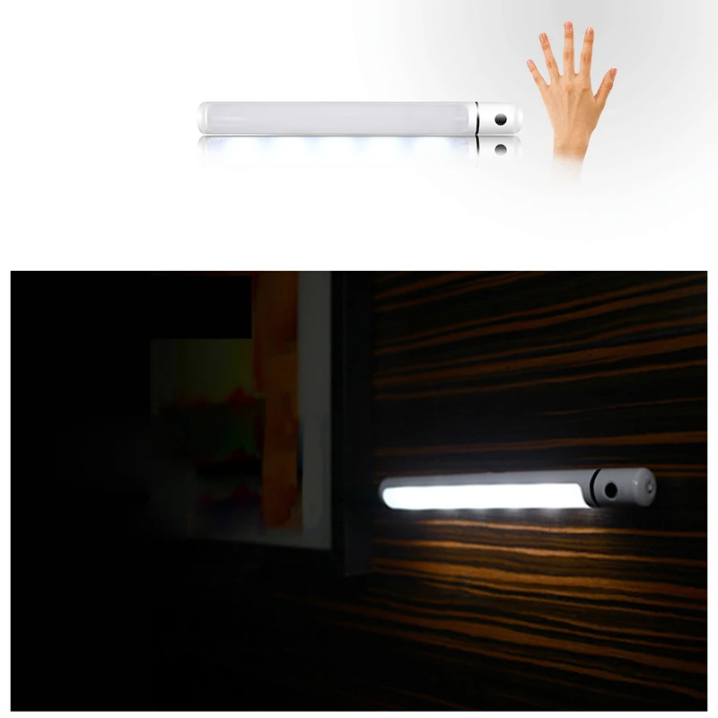 

Wave Hand Under Cabinet Light Motion Sensor LED Lamp For Kitchen Bathroom Closet Wardrobe Cupboard Home Decoration
