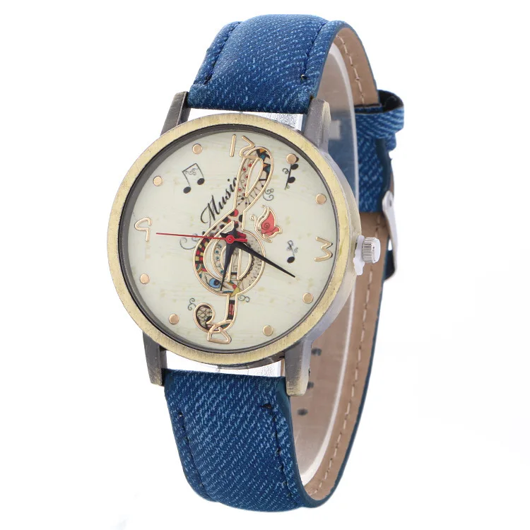 

2019 Explosive Jeans Bracelet List Quickly Selling Hot-selling Retro-pattern Watch Manufacturer Direct Fashion