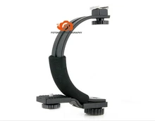 סוג פלאש Bracket C עבור מצלמה דיגיטלית סוגר הבזק אור צילום סטודיו צילום מקצועי אבזר חינם משלוח