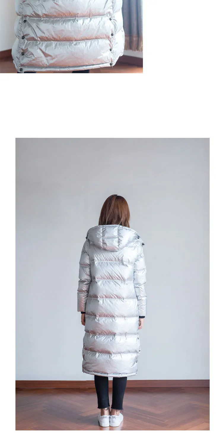 Mlcriyg женские Модные 90% пуховики Пуховики на белом утином пуху длинный тонкий теплое зимнее пальто Для женщин куртка casacas para mujer YQ261