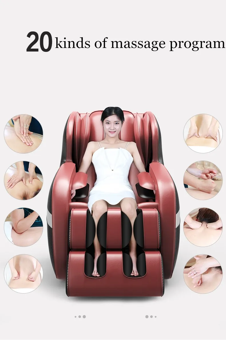 Автоматическое электрическое массажное кресло с нулевой гравитацией для всего тела, интеллектуальная капсула, разминающий диван, многофункциональный массажер