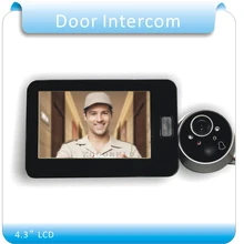 DIY 4," домофон цифровой ЖК-монитор Двери 2,0 мегапиксельная камера видеодомофон монитор для дома F4344A
