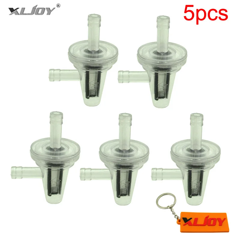90 Degree 1/4" In-Line Fuel Filter For Honda Yamaha Suzuki MTD Kohler Briggs Stratton Kawasaki Mower Tractor ATV UTV Dirt Bike