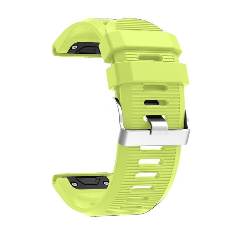 

Bemorcabo Soft Silicone Wristband Replacement Strap with Quick Release Connectors for Garmin Fenix 5X/Fenix 3/Fenix 3 HR Watch