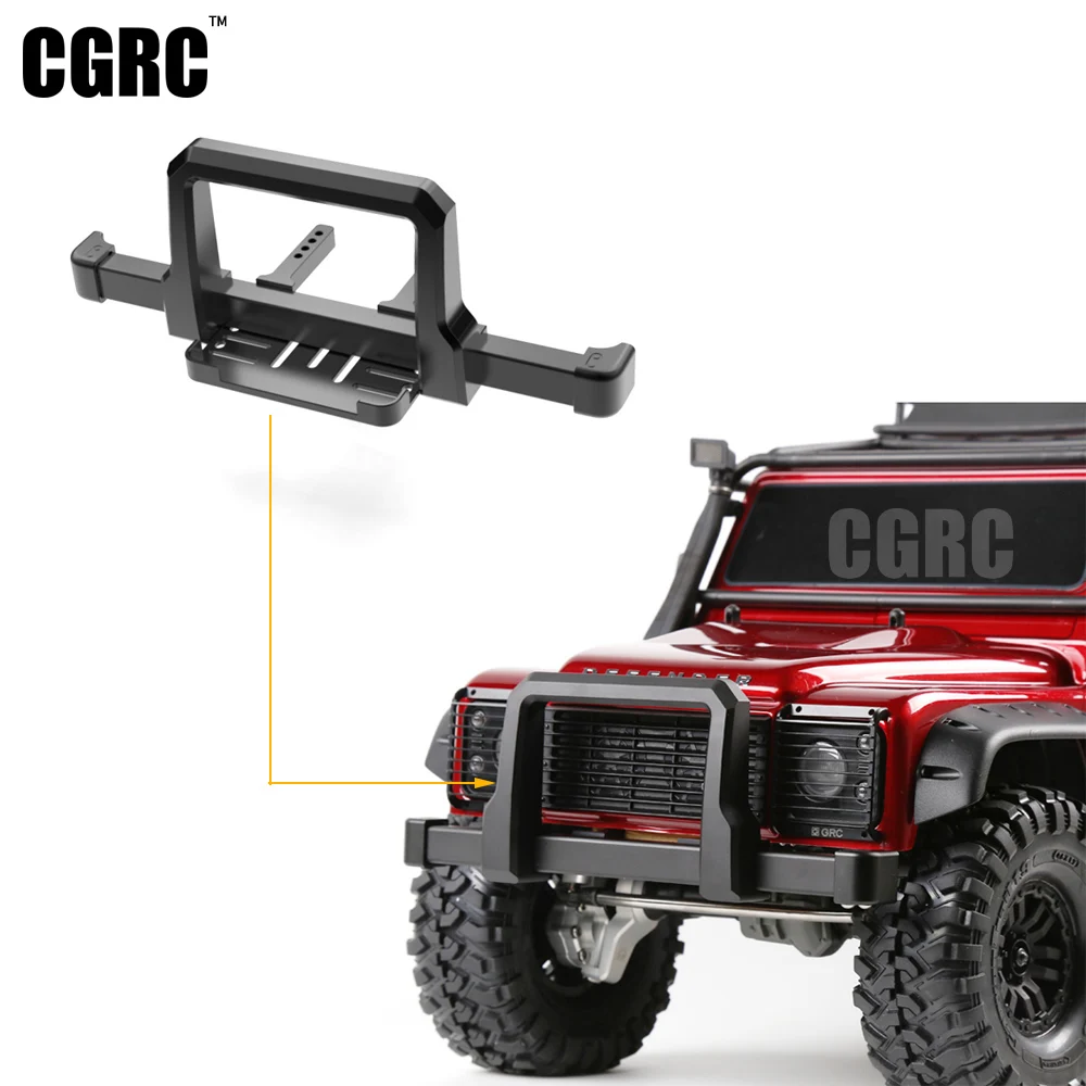

TRX4 Metal Front Bumper for 1:10 RC Crawler TRX-4 TRX 4 Upgrade Car Parts