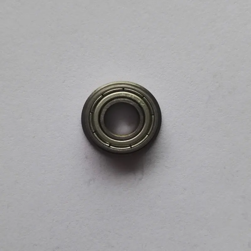 Flange bearing F697ZZ, 10PCS, 7*17*5MM miniature retaining bearings
