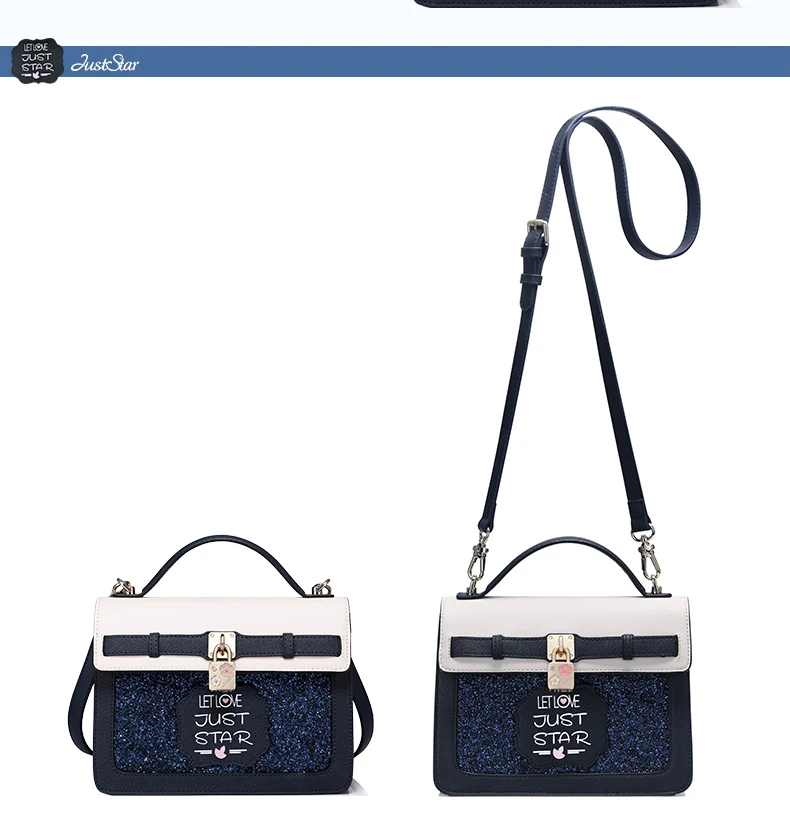 Just star women leather handbag 9