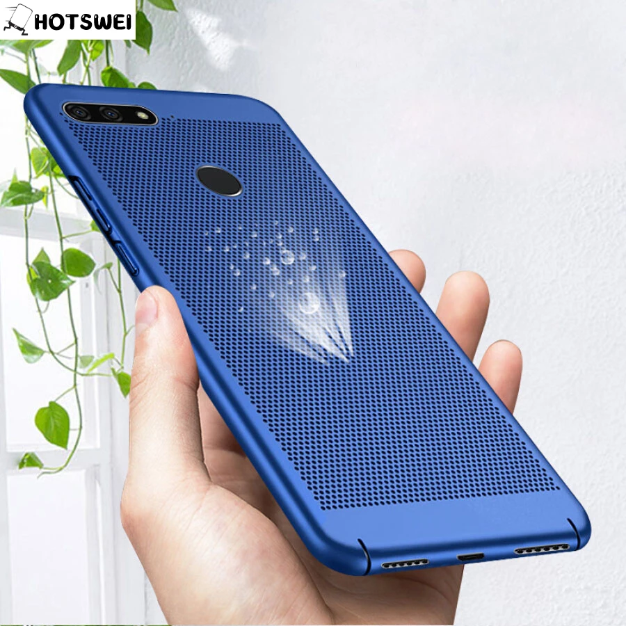 

HOTSWEI For Huawei Honor 7A Pro Case SLIM Breathing Hard Platic PC Full Protective Shell Case For Huawei Honor 7A Pro Cover 5.7"