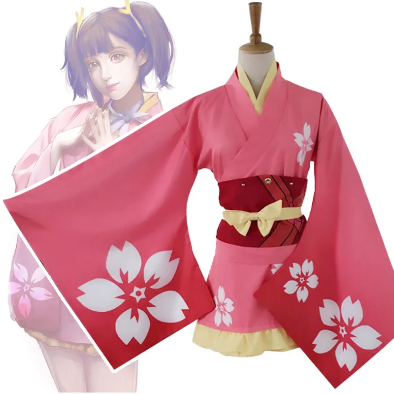 Костюм для косплея кабанери Железной Крепости/Koutetsujou No Kabaneri Mumei юката кимоно