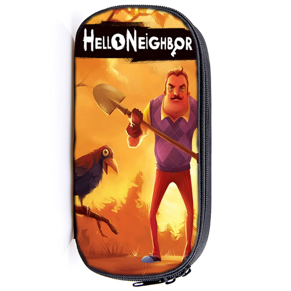 Милый чехол для карандашей Hello Neighbor Kids модный новый высококачественный милый