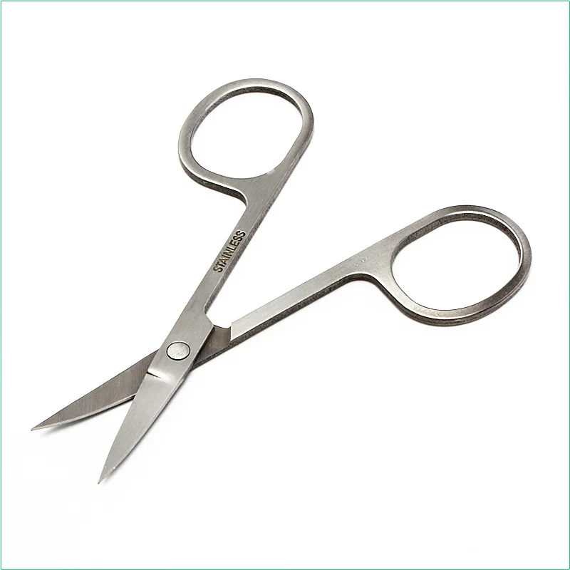 

Professional Eyebrow Scissor Eyebrow Trimmer Eyebrow Eyelashes Nose Stainless Steel Scissor