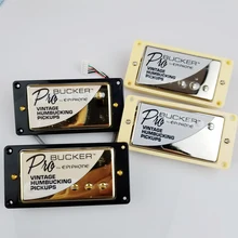 1 Set Chrome LP Standard ProBucker N and B Electric Guitar Humbucker Pickups with Pro Wiring Harness For EPI silver Gold Cover 1 Set Chrome LP Standard ProBucker N and B Electric Guitar Humbucker Pickups with Pro Wiring Harness For EPI silver Gold Cover