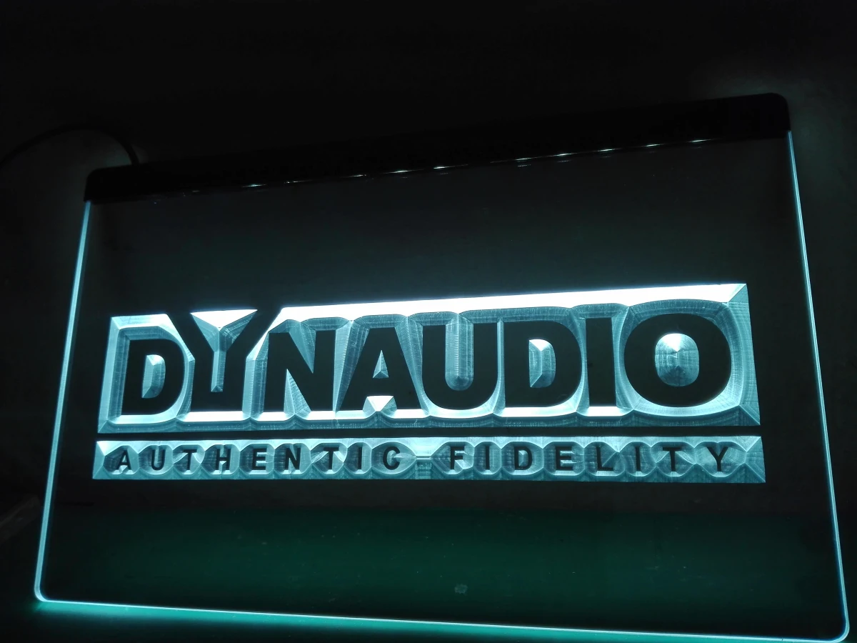 

LL048- Dynaudio Home Theater Audio LED Neon Light Sign home decor crafts