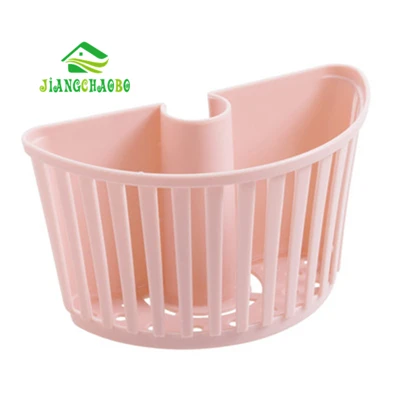 Домашний кухонный подвесной сливной мешок корзина для ванной для хранения инструментов держатель для раковины Escorredor Louca держатель для мыла органайзер для ванной комнаты - Цвет: Pink