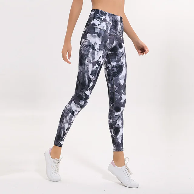 NWT-Women-Tights-High-Waist-Yoga-Pants-Tummy-Control-Workout-Running-Pants-4-Way-Stretch-Yoga.jpg_640x640