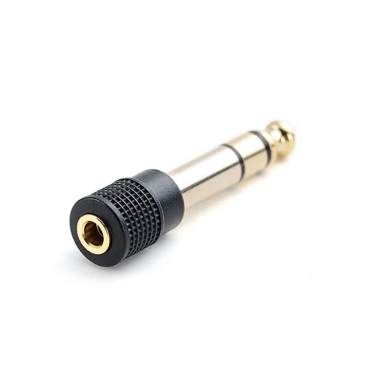 5pcs 3.5mm Male Plug to 6.35mm 1//4/" Female Jack Stereo Audio Adapter Converter