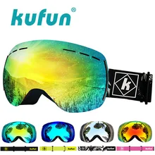Брендовые лыжные очки двухслойные UV400 Анти-туман большой Лыжная маска очки на лыжах мужские и женские зимние очки для катания на сноуборде Горнолыжные очки сноуборд доска лыжные очки сноуборд доска маска для сноуборд
