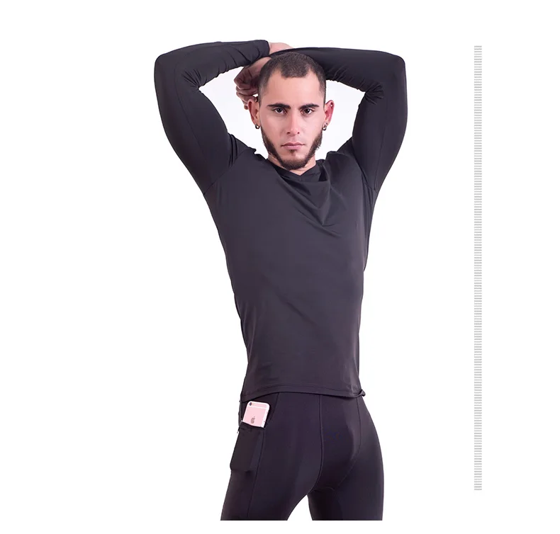 MMA Kit rashguard Male Man Compression Sports Suit Quick drying Perspiration Fitness Training Sportswear Jogging Running Clothes (9)