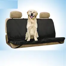 Чехол для сиденья автомобиля черный коврик анти-грязь задняя кошка собака протектор подушки сиденья ремни аксессуары для салона автомобиля водонепроницаемые автомобильные чехлы