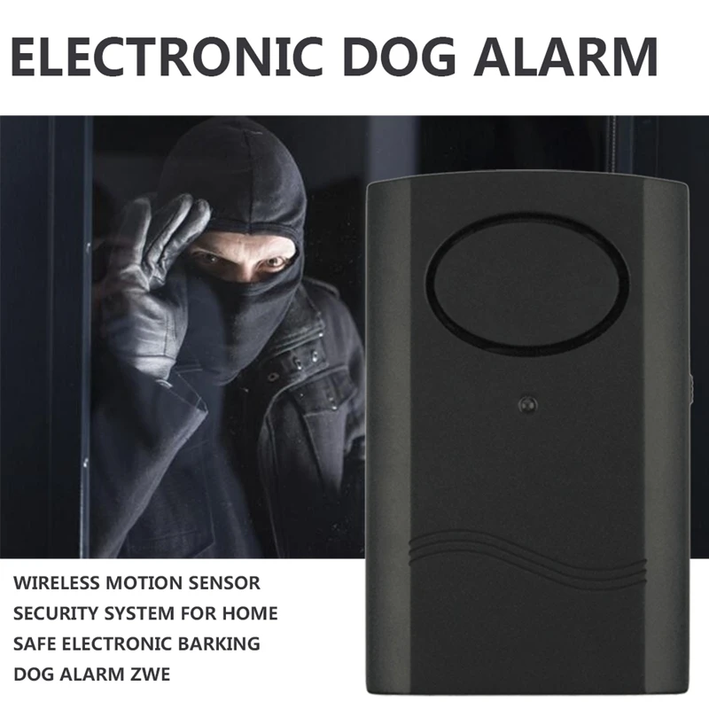 

Wireless Motion Sensor Security System For Home Safe Electronic Barking Dog Alarm