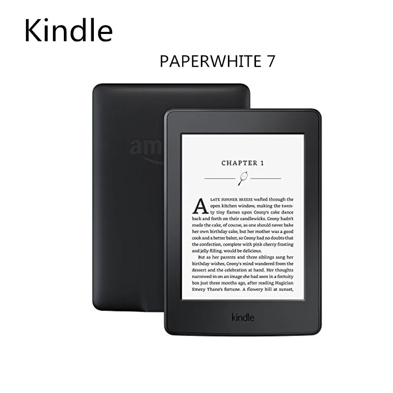 

Kindle Paperwhite 7 Generation E-book reader Built in Light 6 Inch 4GB Ebook Reader E-ink Ereader